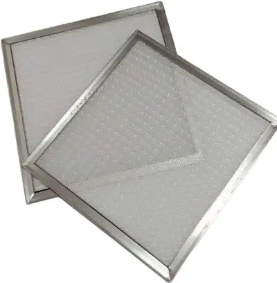 2 FILTRES 8" X 8-1/4" X 1/8" FANTECH NEUF NEW 405116, View more