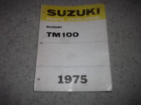1975  Suzuki TM100  Original Parts Catalogue