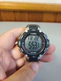 Timex Digital TW5M41200 Men's Sport Watch Black/Gray Indiglo Dig