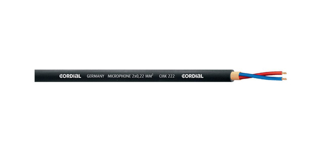NEW German CORDIAL CMK 222 Pro Mic Cable 328' Roll [or $0.50/Ft] dans Matériel audio professionnel  à Ville de Montréal - Image 2