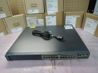 Grade -A Cisco WS-C2960S-24PS-L  POE switch WITH STACKPORT