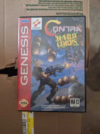 Contra Hard Corps Sega genesis, View more
