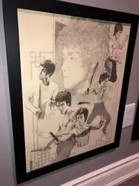 Bruce Lee Framed