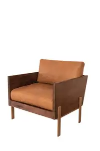 Rustic Distressed Sunaina Leather Armchair