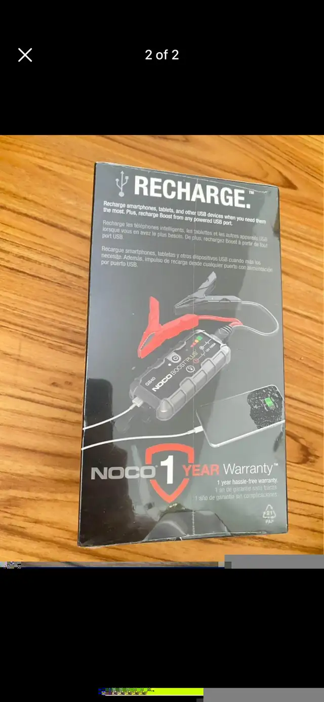 NOCO GB40 ULTRASAFE JUMP STARTER | Other | Mississauga / Peel Region ...