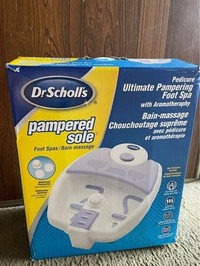 Dr. Scholl's Pampered Sole Foot Spa!