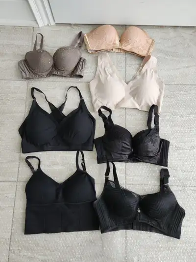 Women's bras size 34 (75B) Padded / push up $5 each, View more