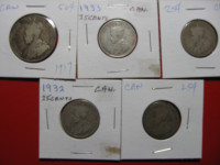 Canada silver coins