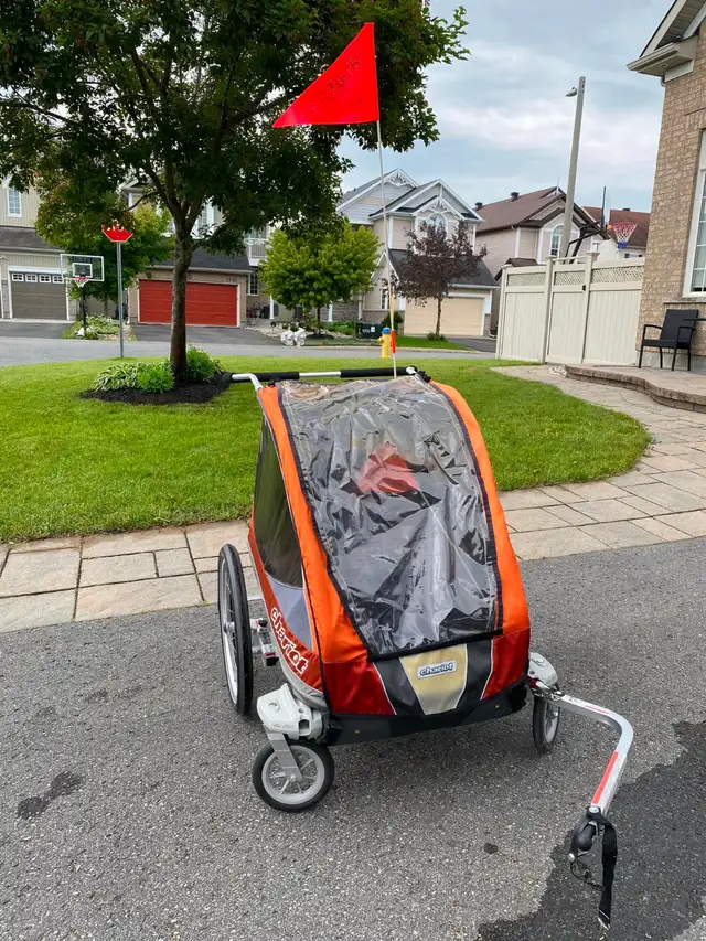 Chariot Deluxe Corsaire 2 CTS Bike Trailer in Kids in Ottawa - Image 3