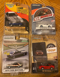 4 Mustangs 1979 Pace 1982 Vintage Ads Diecast 