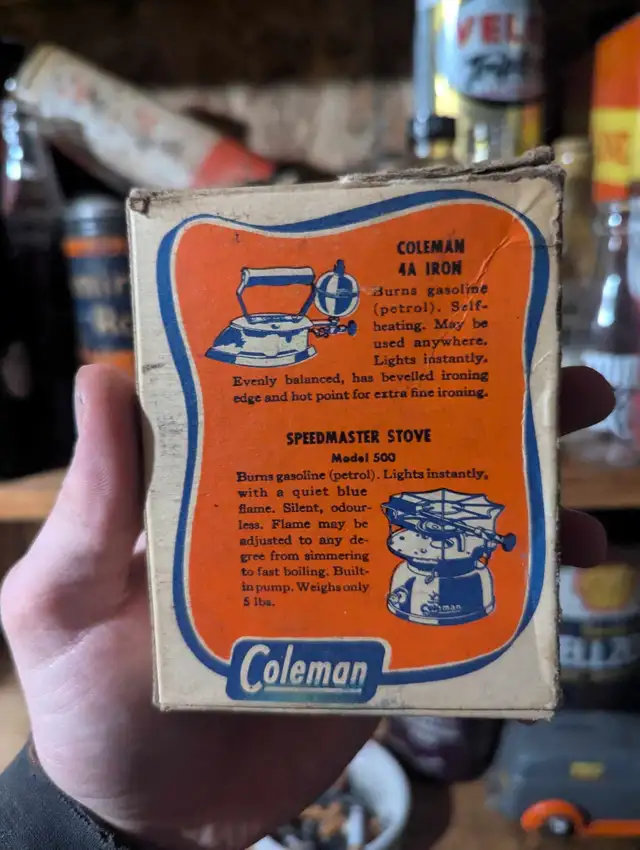 VINTAGE 1950's COLEMAN LANTERN #21 HI-POWER MANTLE BOX in Arts & Collectibles in Summerside - Image 6