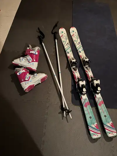 Youth/Kids/Teen Skis, poles and boots, View more
