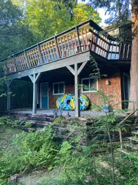 Family-friendly cottage right on Drag River