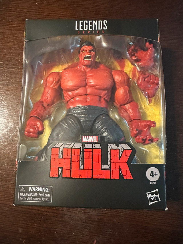 Marvel Legends Red Hulk in Toys & Games in Mississauga / Peel Region