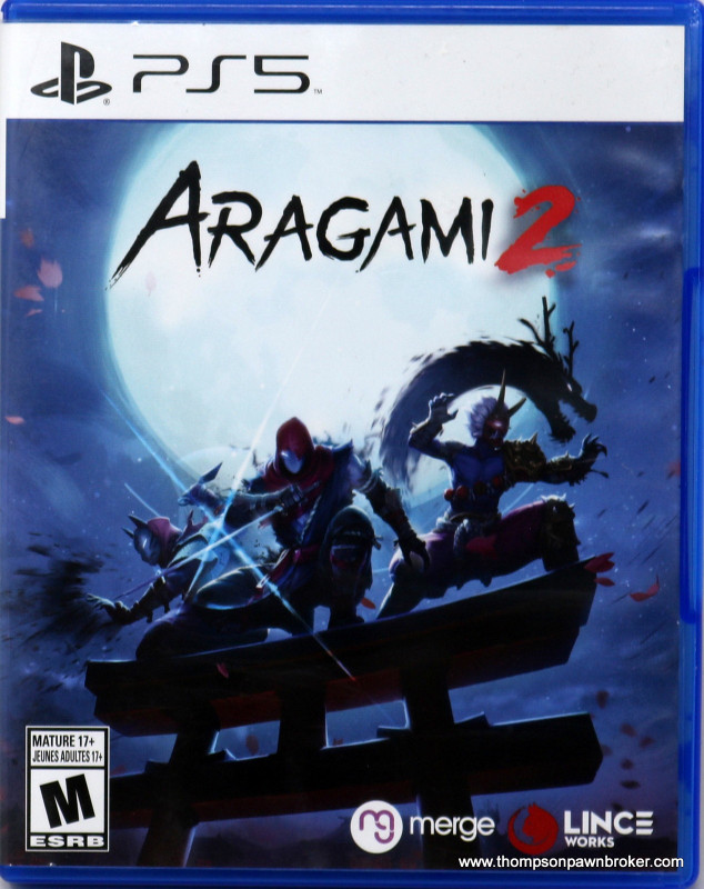 PLAYSTATION 5 GAME - ARAGAMI 2 in Other in Hamilton
