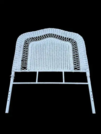 Wicker Headboard,  I have more headboards and bed frames here!, View more