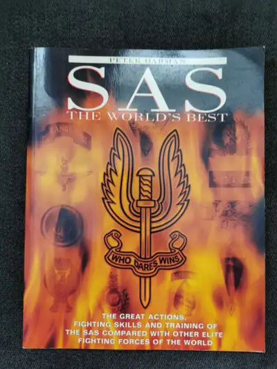 SAS book, all about the Elite SAS Good condition , pick up only