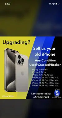 Sell us yourold iPhone
