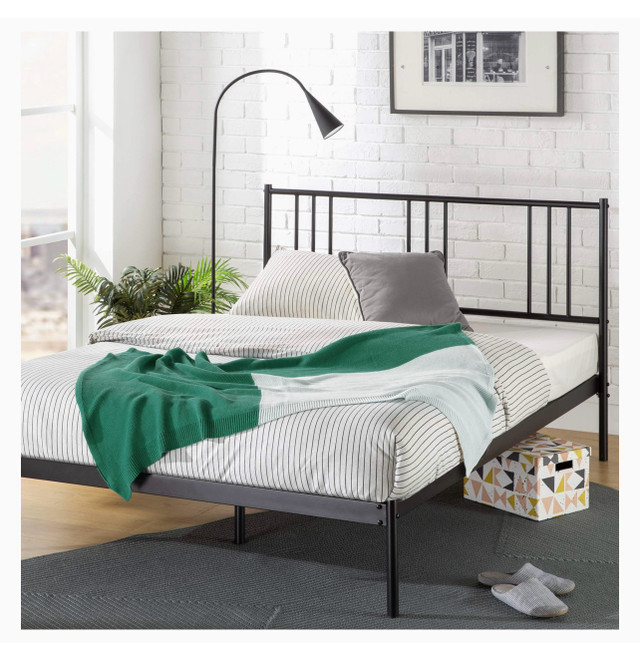 King Zinus Sophia Bed Frame Metal Platform Bed Base  in Beds & Mattresses in Mississauga / Peel Region
