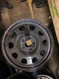 Set of 4 17” steel rims 5x114.3mm center bore 67.1 $200 