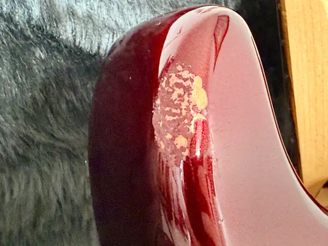 2016 Fender American STD Strat - Bordeaux Metallic (Suhr V63+) in Guitars in Ottawa - Image 9