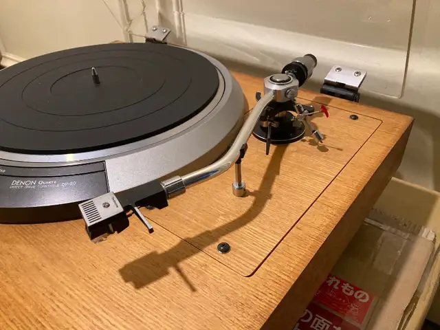 Denon DP-80 top model turntable with Technics EPA-99 tonearm in Stereo Systems & Home Theatre in Mississauga / Peel Region - Image 9
