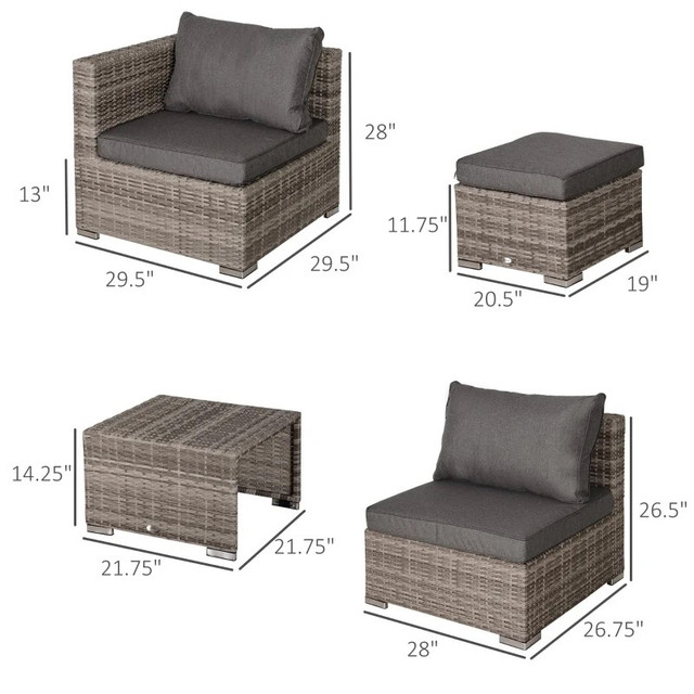 8pc Outdoor Patio Furniture Set in Patio & Garden Furniture in City of Toronto - Image 4
