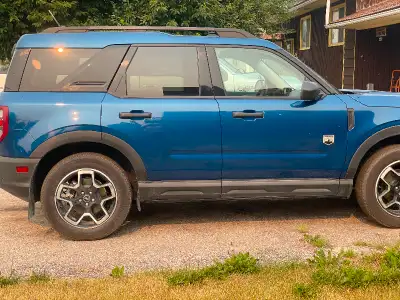 2023 Ford Bronco Sport Big Bend 2750KMs Purchased May 2023 This Bronco Sport is the most pretty blue...
