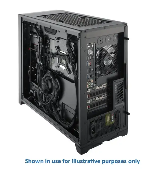 Corsair Obsidian Series 350D Mini-Tower Case (Window) in System Components in Oakville / Halton Region - Image 4