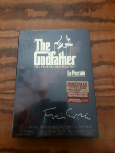 The Godfather The Coppola Restoration 5 DVD Box Set New Sealed $30