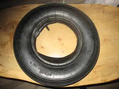 BRAND NEW WHEEL BARROW 4 PLY TIRE & TUBE  4.80/4.00-8, View more