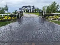 Visionary Landscaping - Interlock driveways at the best pricing!