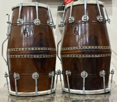 brand new dholki with bag, View more