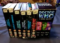 Classic Doctor Who VHS Movies