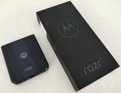 Motorola Razr Plus 2024 in Midnight Blue, View more
