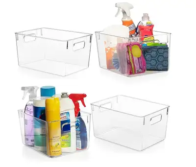 ClearSpace Clear Plastic Storage Bins – Pantry Organizers , View more
