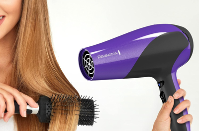 Remington Damage Protection Hair Dryer 2 Speed Purple, View more