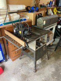 Sears Craftsman cast iron table saw.