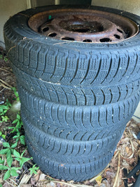Winter tires on rims 205/55R16