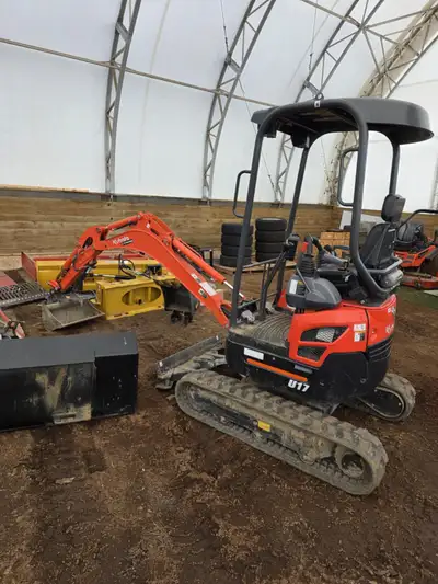 Details: Up for sale is a 2023 Kubota U17-3α Compact Excavator, in excellent condition with only 275...