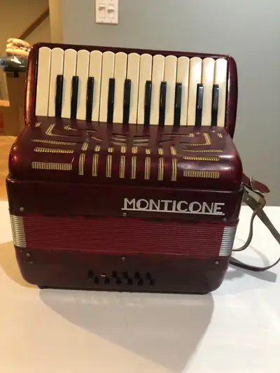 monticone Italian vintage accordion , View more