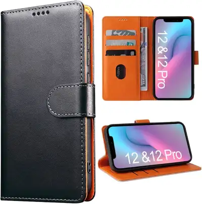 Selling a brand new iPhone XR Case Wallet- RFID, Genuine Leather. Classic Black colour. Specs: 【Genu...