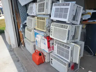 5000 btu to 12,000 btu. Used air conditioners. $100 & up. Please contact me at 204 291 9647 if inter...