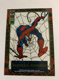 1994 Fleer Marvel Suspended Animation #7 Spider-Man Chase Card
