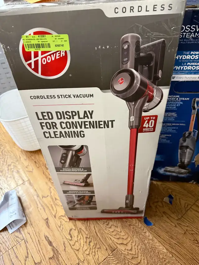 Hoover Cordless Stick Vacuum in Vacuums in Mississauga / Peel Region - Image 2