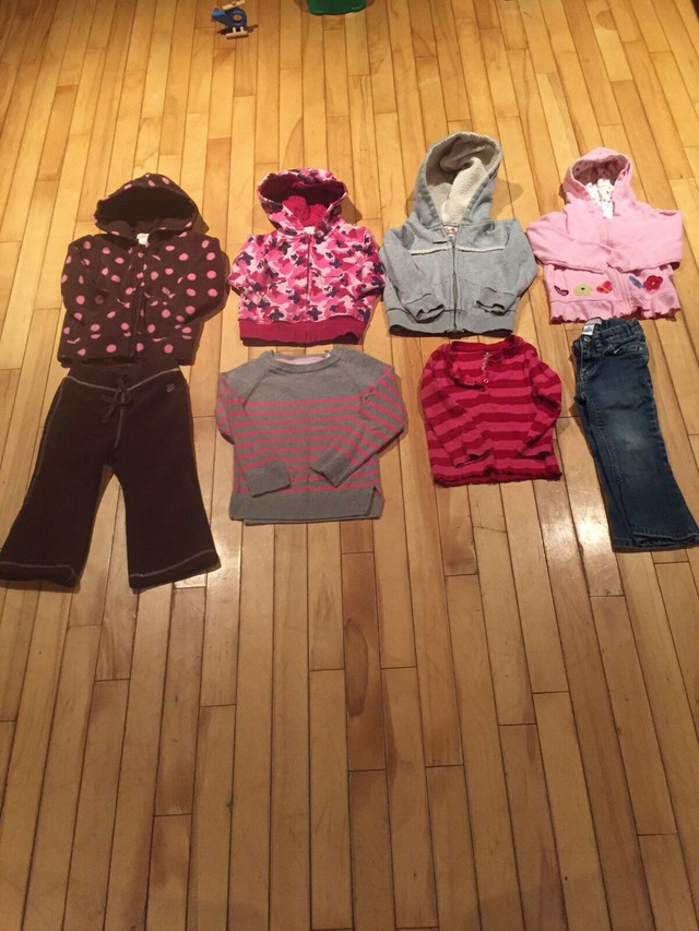 Girls size 2 lot (hoodies, pants, long sleeve shirt) in Clothing - 2T in Cole Harbour