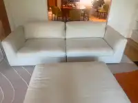 Rove Concept Milo Couch Sofa Canape - with Ottoman - Like New