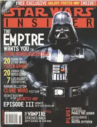 Star Wars Insider Magazine # 65 2003 Lucasfilm DARTH VADER COVER