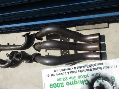 Exhaust pipes Tubi Style for Ferrari F40 LM original, used. Price on request. More parts available....