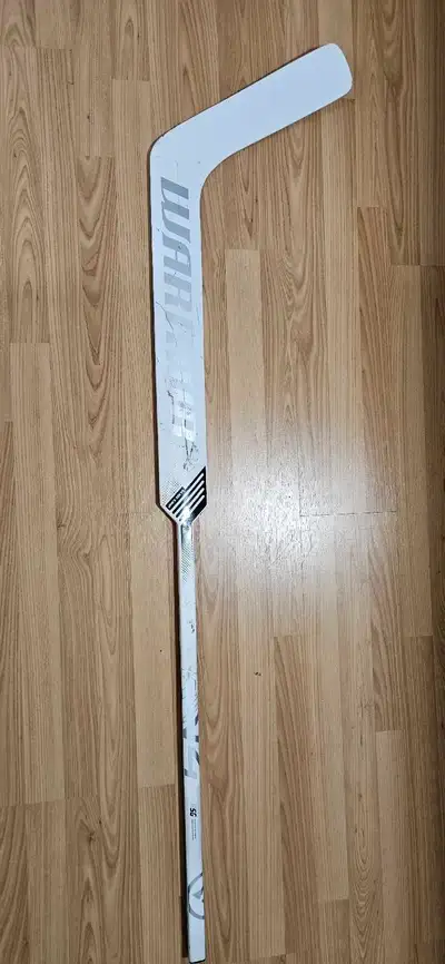 Warrior VibeX R/V4 Goalie Stick – 25" – Right Hand – White, View more